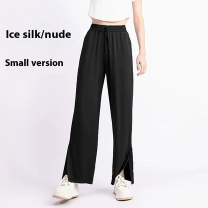 Sun-Protective Wide-Leg Sports Pants