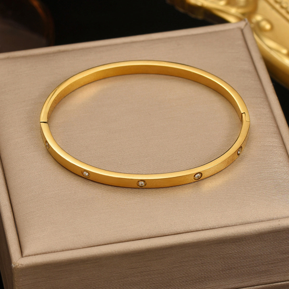 Golden Hour Minimalist Bracelet