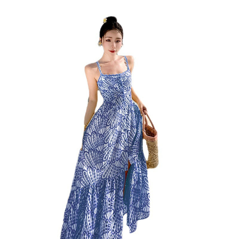 Waist-Slimming Summer Beach Dress