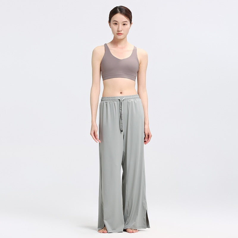 Sun-Protective Wide-Leg Sports Pants