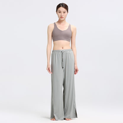 Sun-Protective Wide-Leg Sports Pants