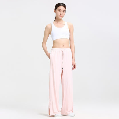 Sun-Protective Wide-Leg Sports Pants