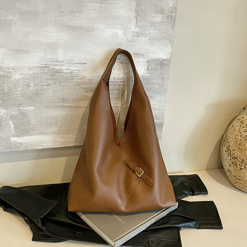 Soft Leather Urban Underarm Bag
