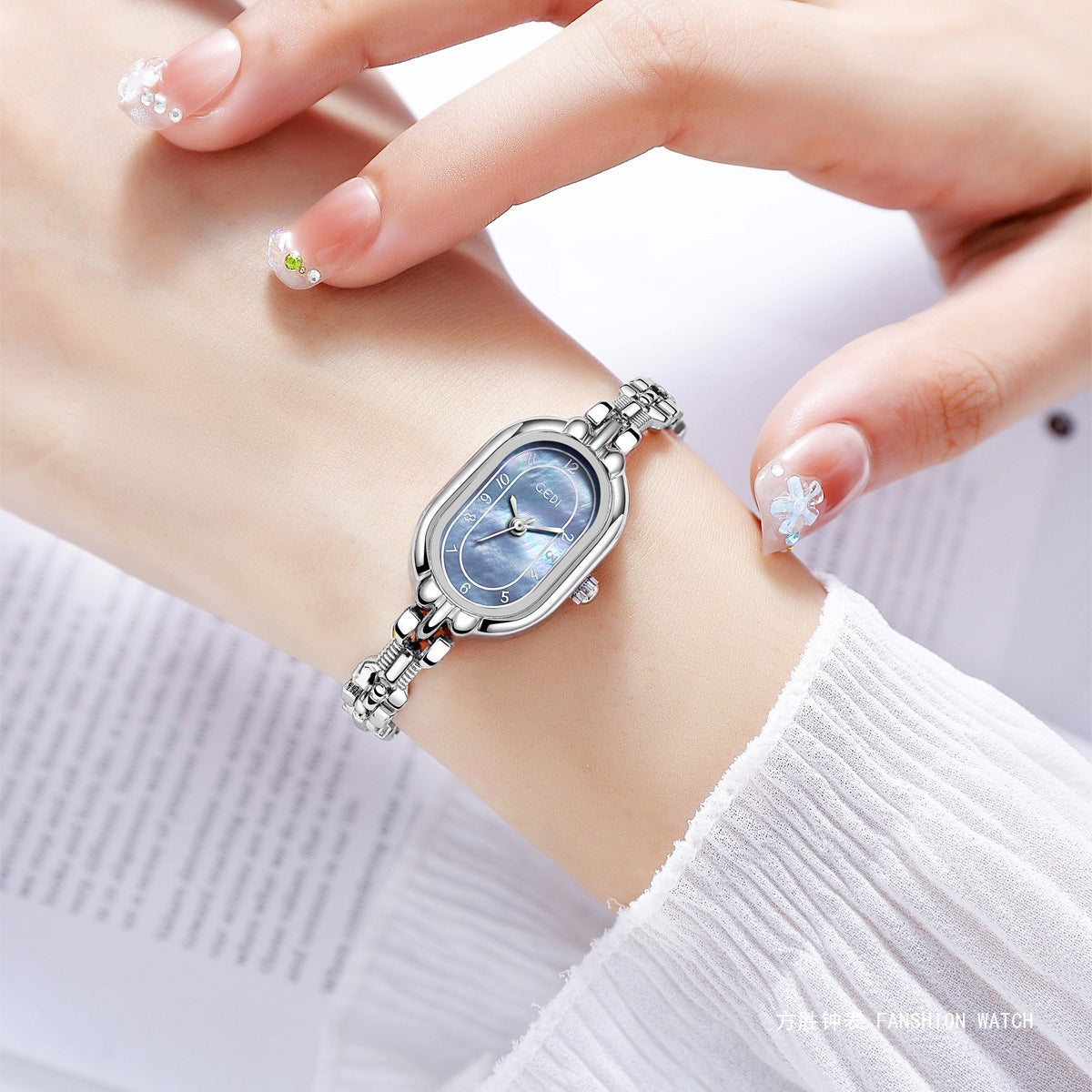 Retro Fritillary Bracelet Watch