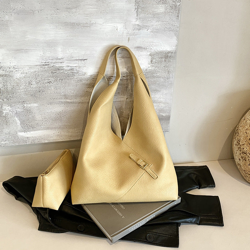 Soft Leather Urban Underarm Bag