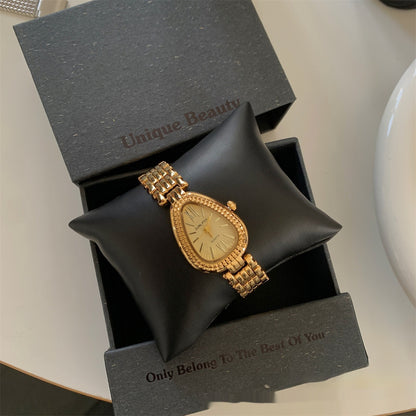 Golden Snake Chain Watch