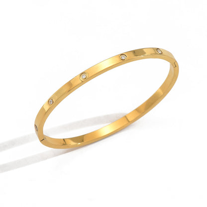 Golden Hour Minimalist Bracelet